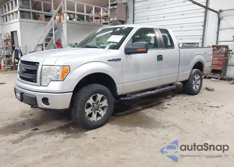 2013 Ford F-150 Stx from USA, damaged, VIN 1FTFX1EF5DFB13860
